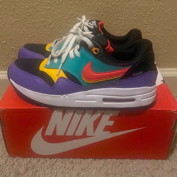 Nike air max 1 game boys size 6y - Picture 1 of 5